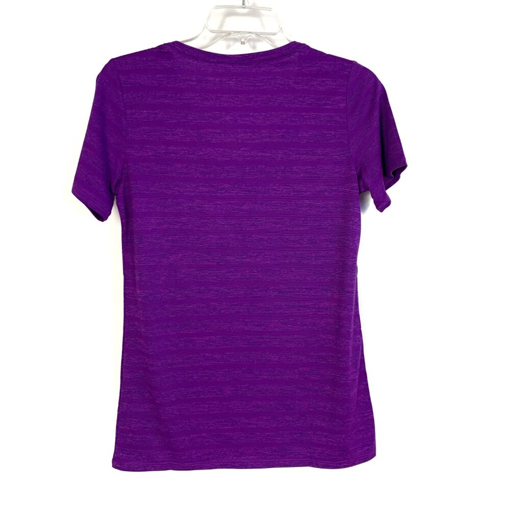 Nike Dry Fit Purple V-Neck M - Picture 3 of 11